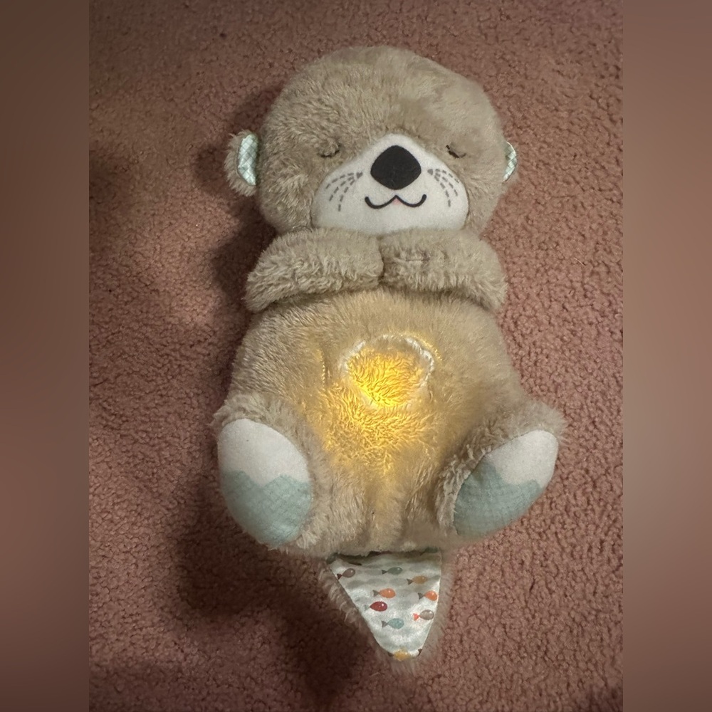 Fisher-Price Baby Sound Machine Soothe 'n Snuggle Otter works!